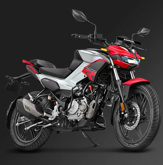 Tablero 100% digital en la Hero Hunk 125R