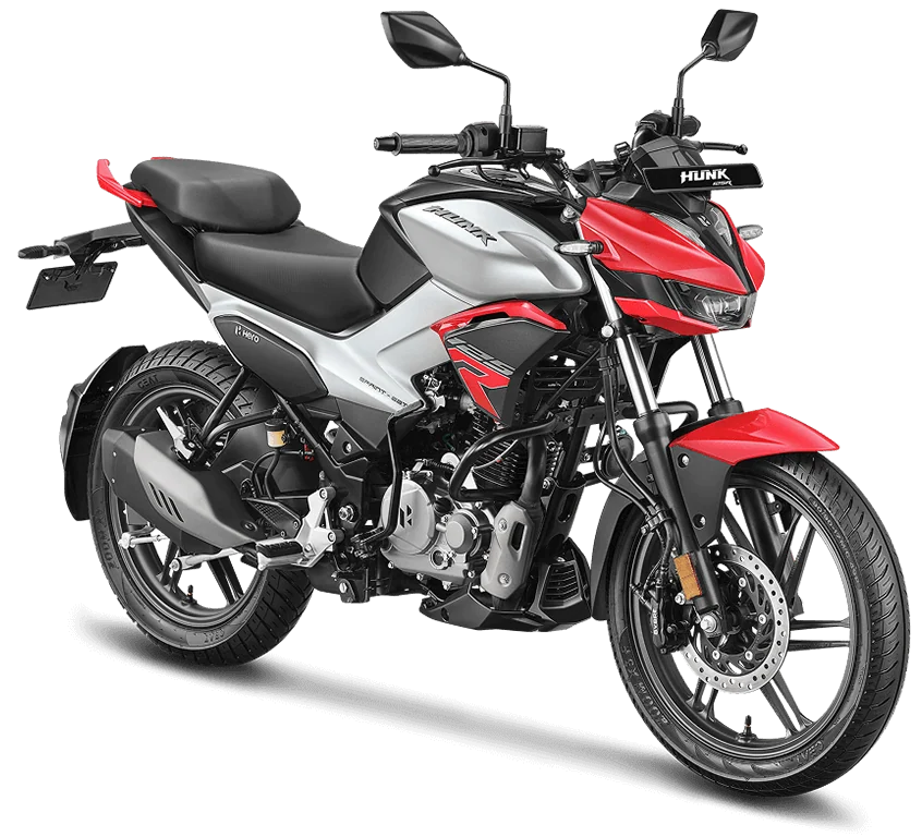Hero Hunk 125R color Rojo
