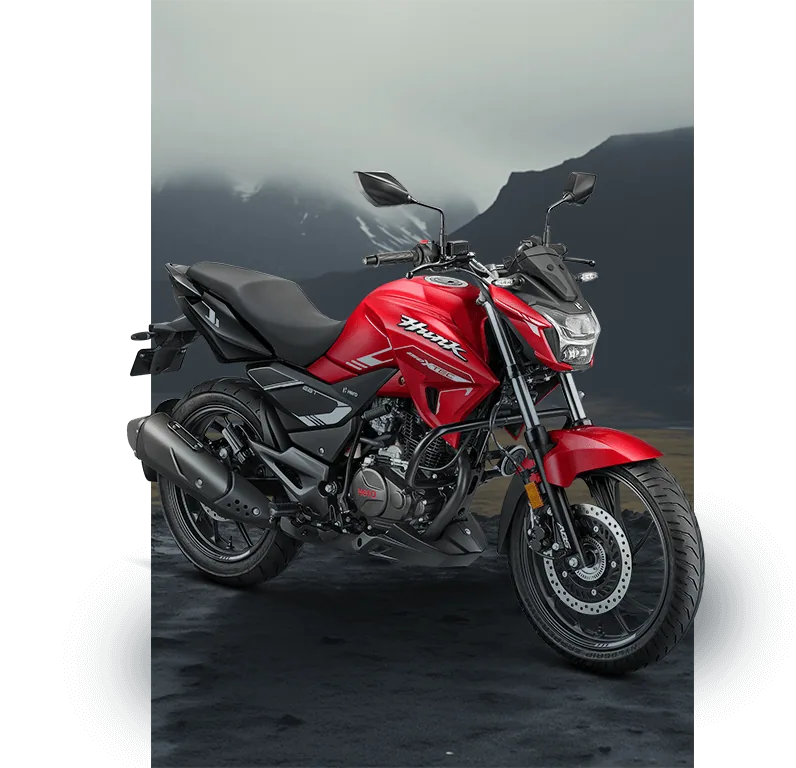 Frenos ABS monocanal en la Hero Hunk 150 XT